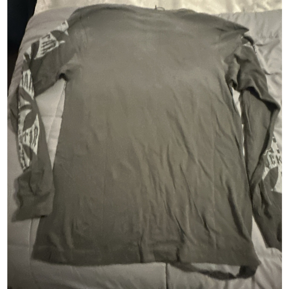 New Rockstar Original Distressed Chopper Style Long Sleeve T-Shirt Size Small - Picture 6 of 6
